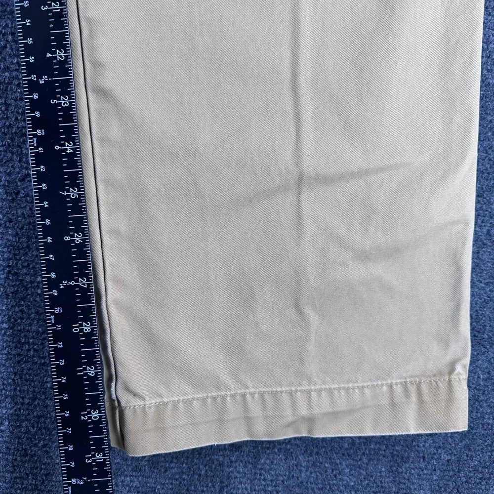 Banana Republic Chino Pants Mens 30/32 Khaki Tan Cotton Twill Straight Leg